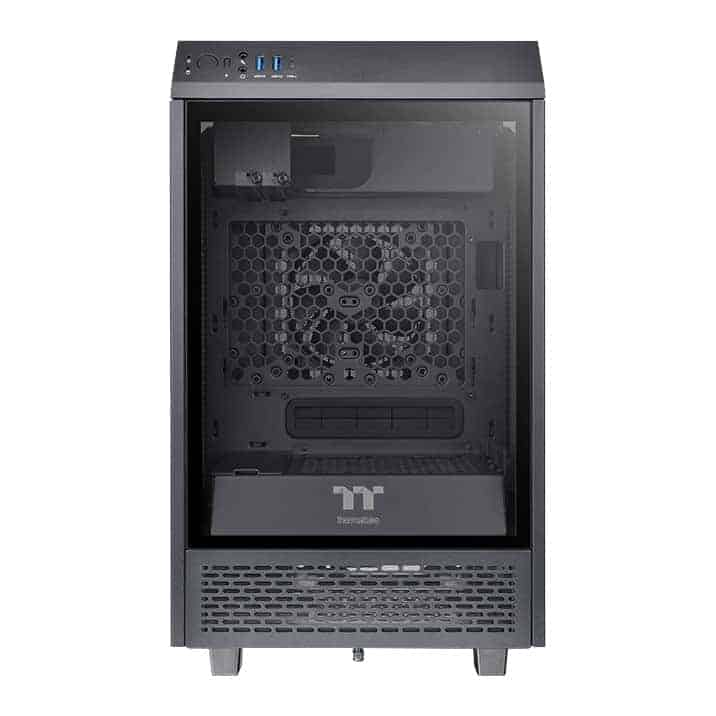 (image for) Thermaltake The Tower 100 MINI - Mini-ITX Case Tempered Glass PC Gaming Case Black